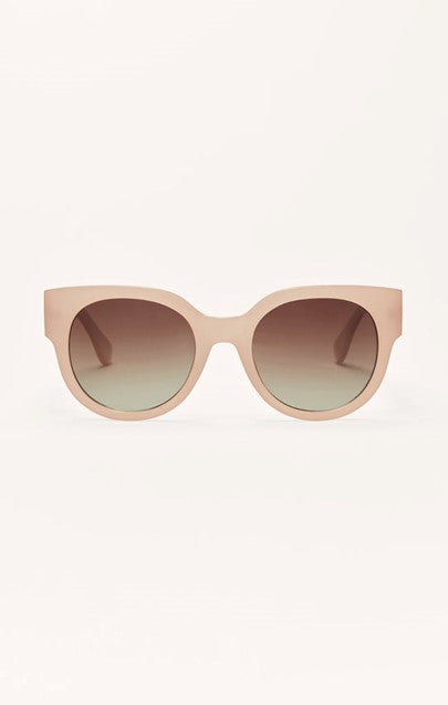 LUNCH DATE SUNGLASSES - BLUSH PINK GRADIENT