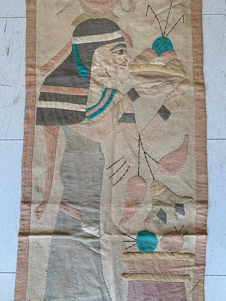 
                  
                    Vintage Art Deco King Tut Egyptian Tapestry Wall Hanging
                  
                