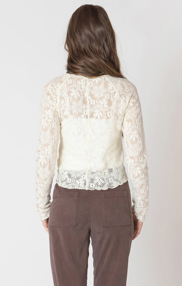 
                  
                    EXPOSED SEAM LACE TOP - NATURAL M - Dex - Women
                  
                