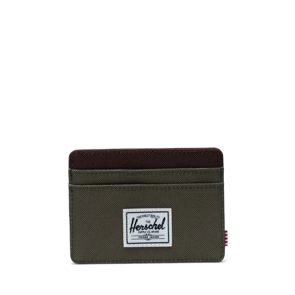 CHARLIE WALLET RFID - IVY GREEN CHICORY COFFEE