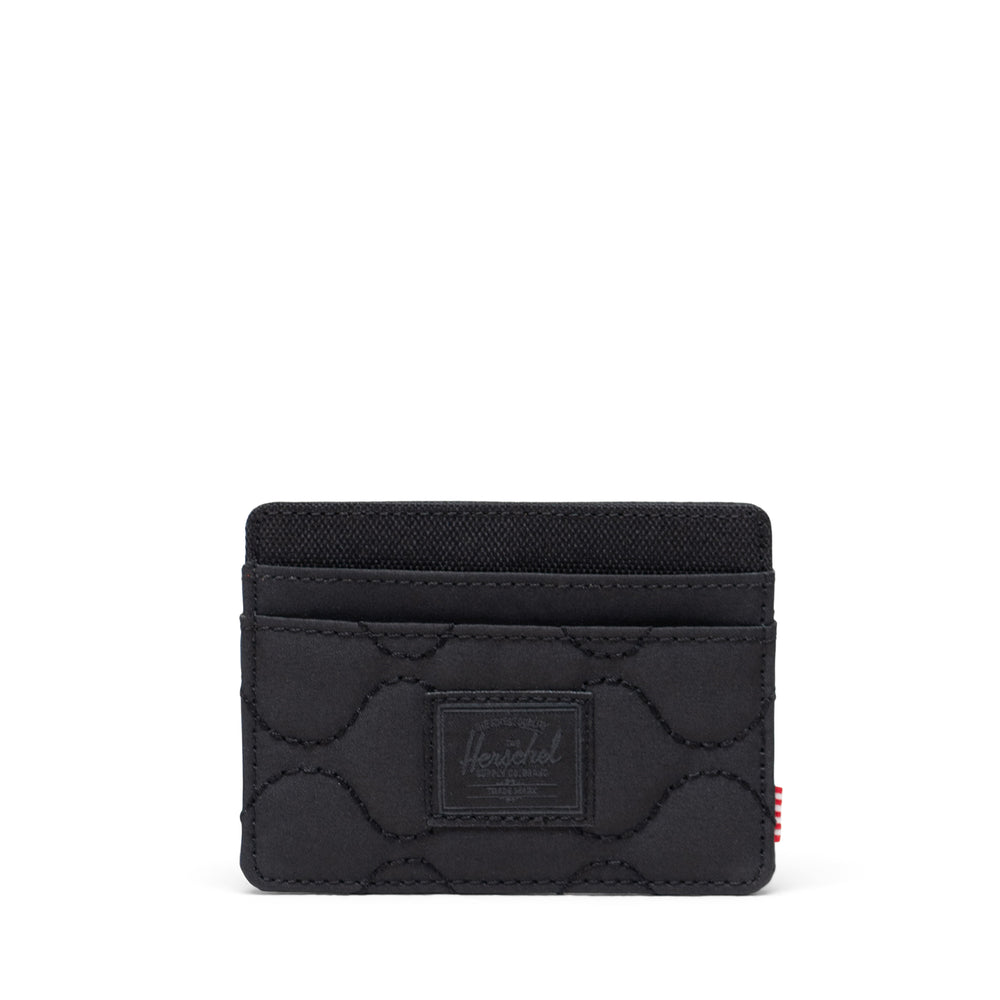 CHARLIE QUILTED CARDHOLDER - BLACK - Herschel - Accessories