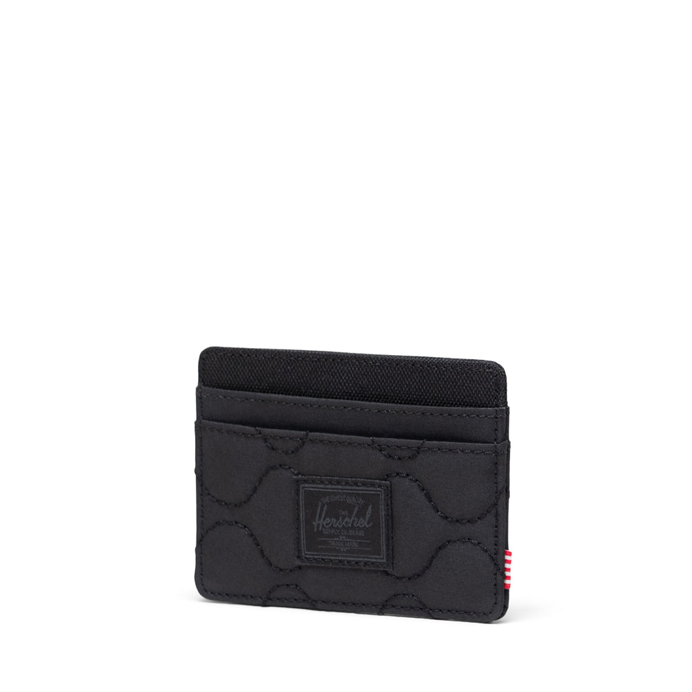CHARLIE QUILTED CARDHOLDER - BLACK - Herschel - Accessories
