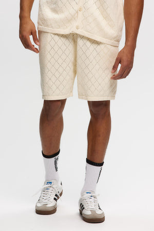 
                  
                    KNITTED SHORTS - CREAM
                  
                