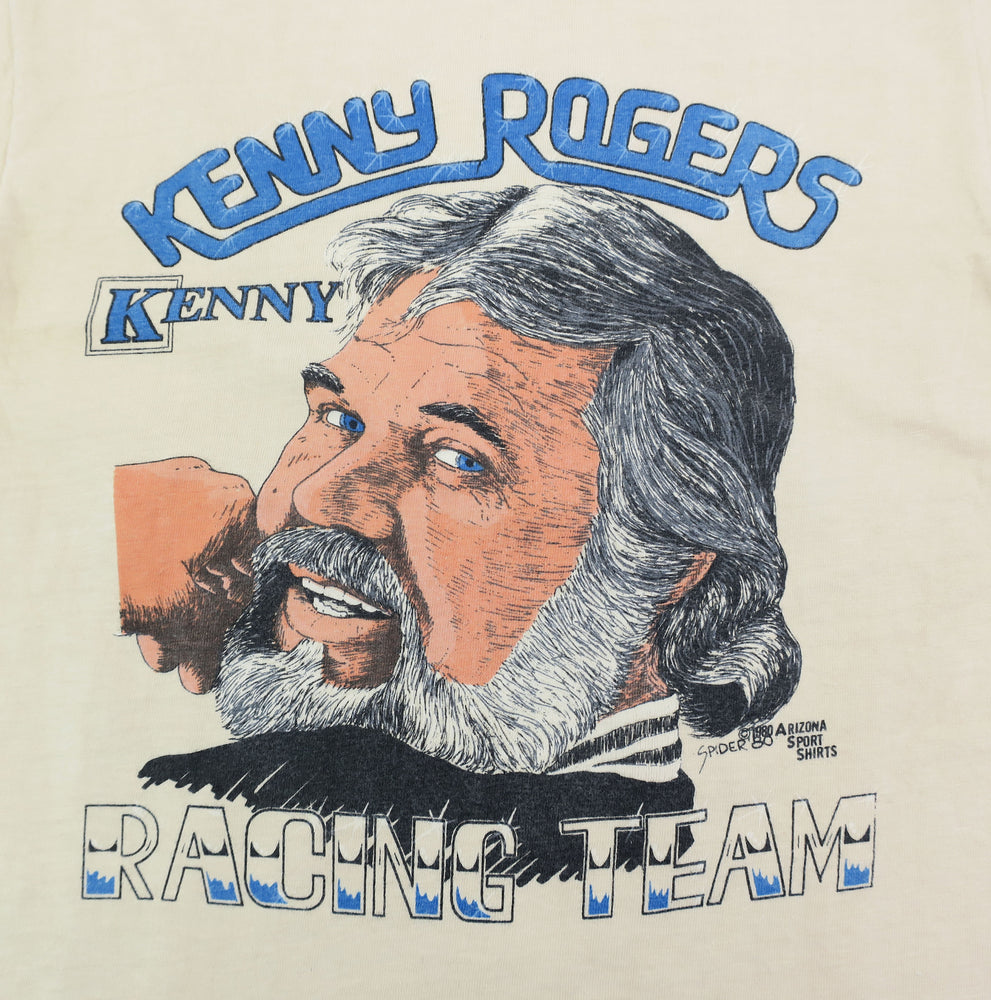 Kenny Rogers and Danny Smith Vintage 1980's T-shirt