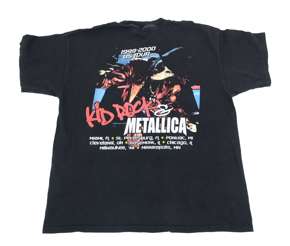 
                  
                    Rock Tee Vintage Metallica 1999-2000 Kid Rock Tour Concert t-shirt
                  
                