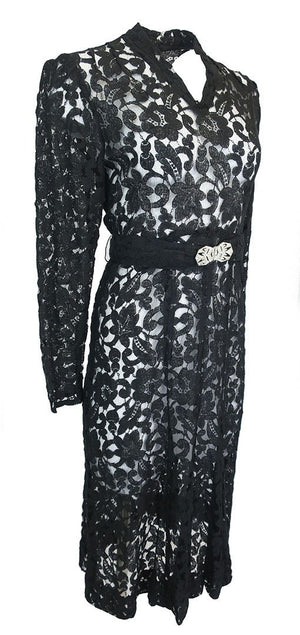 
                  
                    Vintage 1930's Lace gown
                  
                