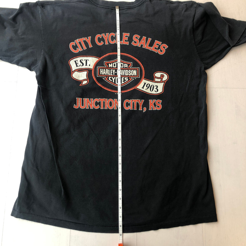 
                  
                    Junction City Kansas 90's Harley Davidson Holoubek Studios T-shirt
                  
                