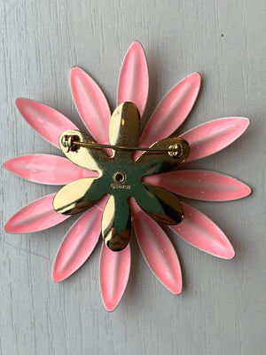 
                  
                    Coveted Sarah Coventry Pink 1960's Daisy Brooch
                  
                