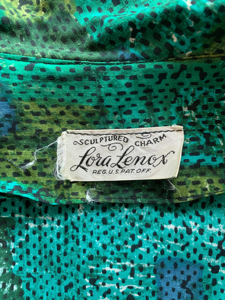 
                  
                    2 Piece 1950's Lora Lennox Summer Cotton Printed Suit
                  
                