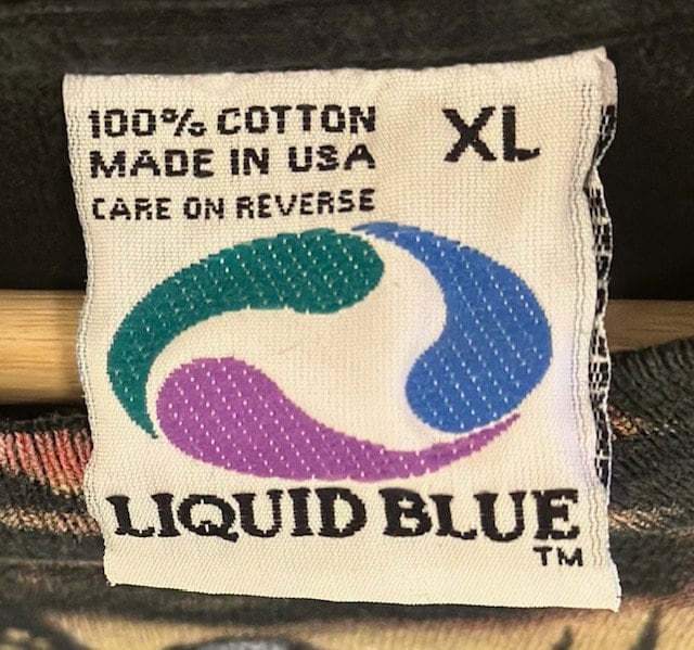 
                  
                    Vintage Liquid Blue Gargoyle T-shirt
                  
                