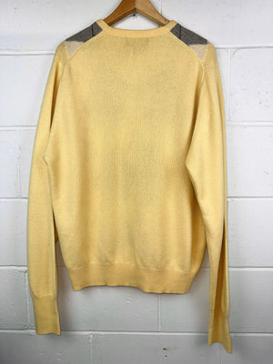 
                  
                    Vintage CASHMERE Burberrys Argyle Knit Sweater
                  
                