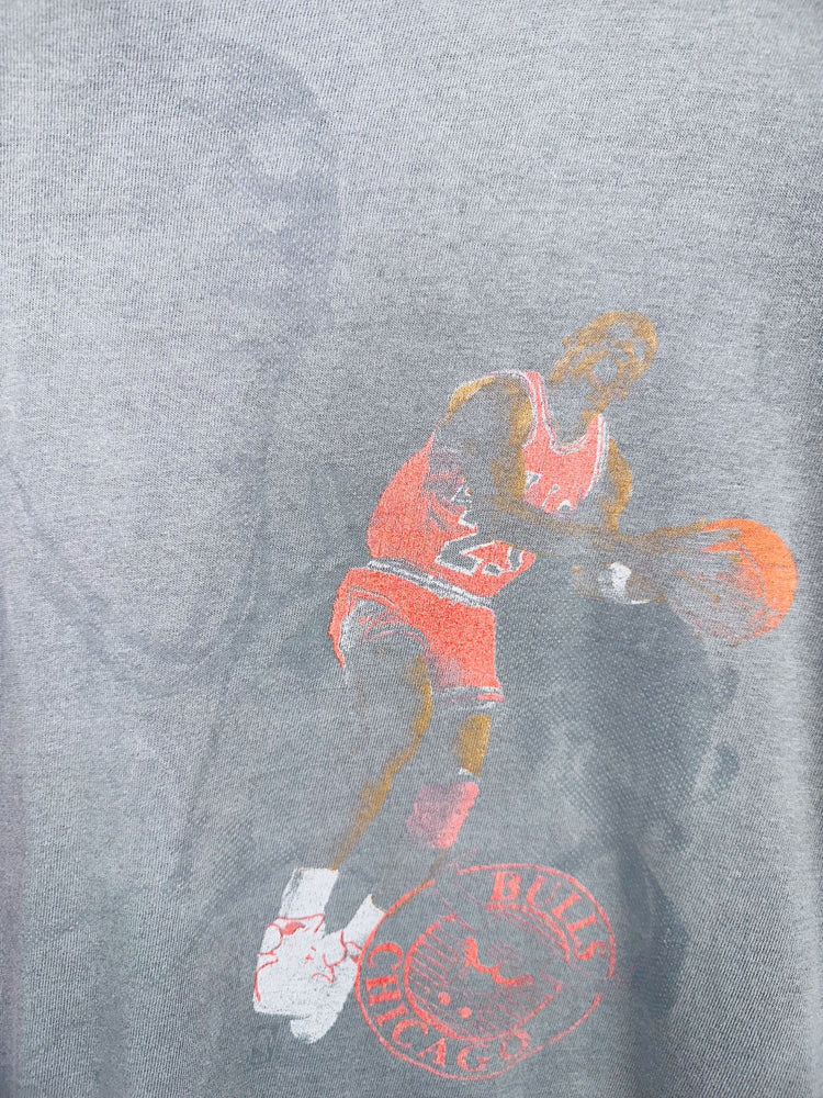 
                  
                    Vintage 90s Single Stitch Michael Jordan Chicago Bulls Salem Sportswear T-shirt
                  
                