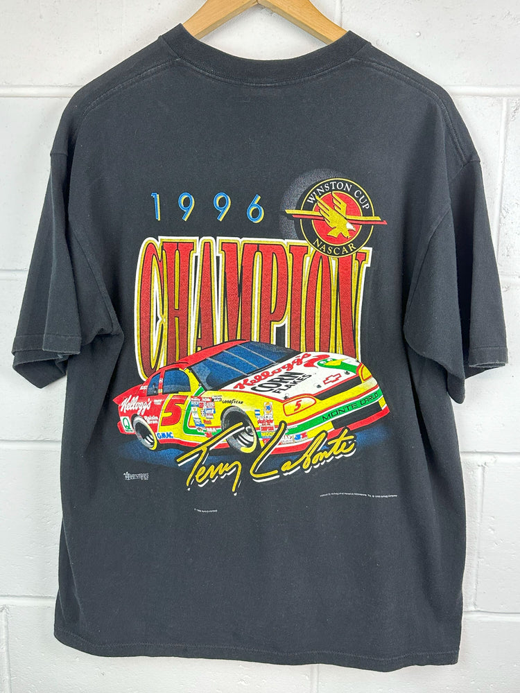 
                  
                    Vintage 1996 Nascar Kelloggs Terry Labonte Winston Cup Single Stitch T-shirt
                  
                