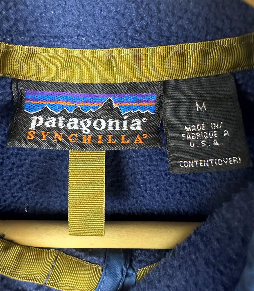 
                  
                    Vintage Patagonia Synchilla Made in USA Pullover Snap T Fleece
                  
                