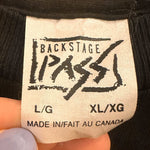 Vintage Paula Abdul 1990 Backstage Pass Band T-shirt
